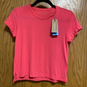 TRACK & FIELD LADIES HIBISCUS TEE - SIZE S - NWT